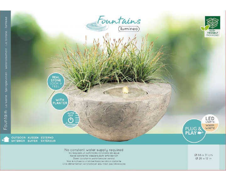 LUMINEO Springbrunnen